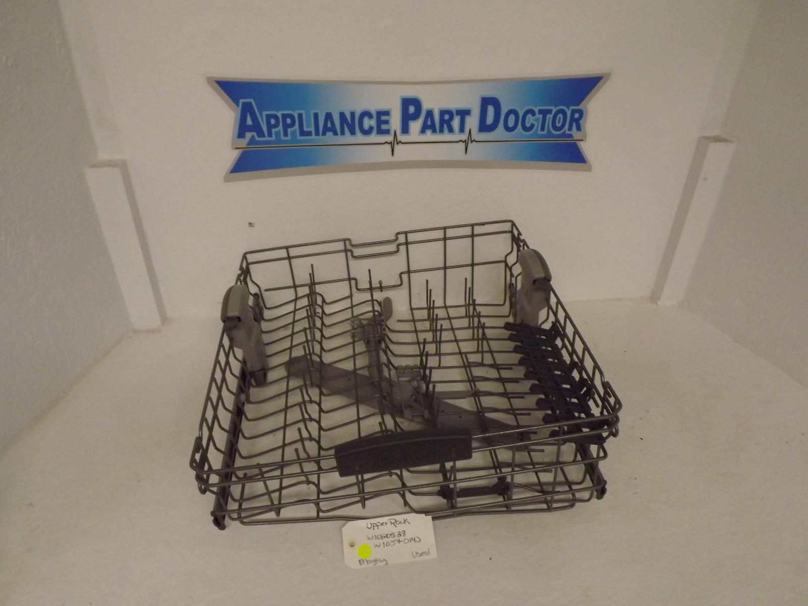 Maytag Dishwasher W10120538 W10570142 Upper Rack Used Maytag Dishwasher W10120538 W10570142 Upper Rack Used